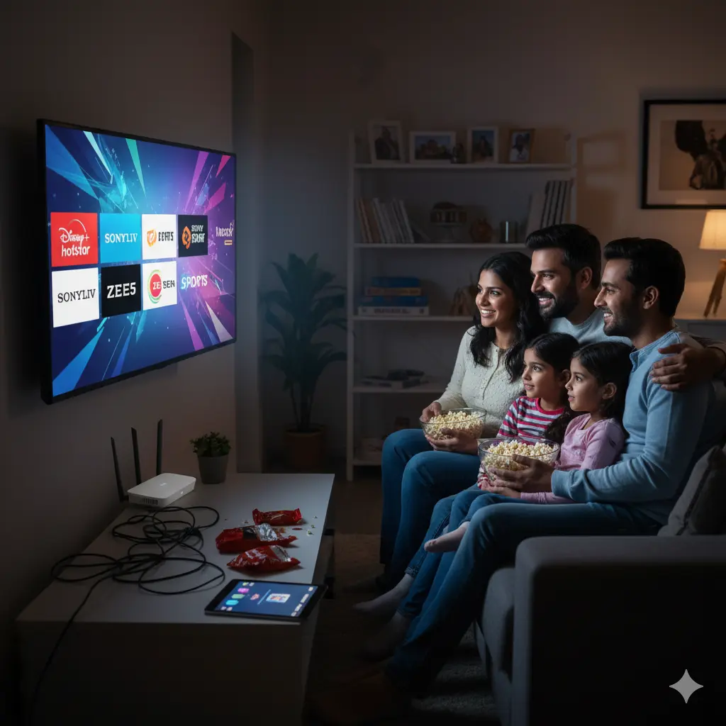 Best Broadband for Streaming with OTT in India | OpenCompare