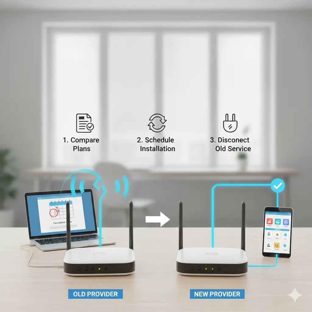 How to Switch Broadband Providers Without Losing Service | OpenCompare
